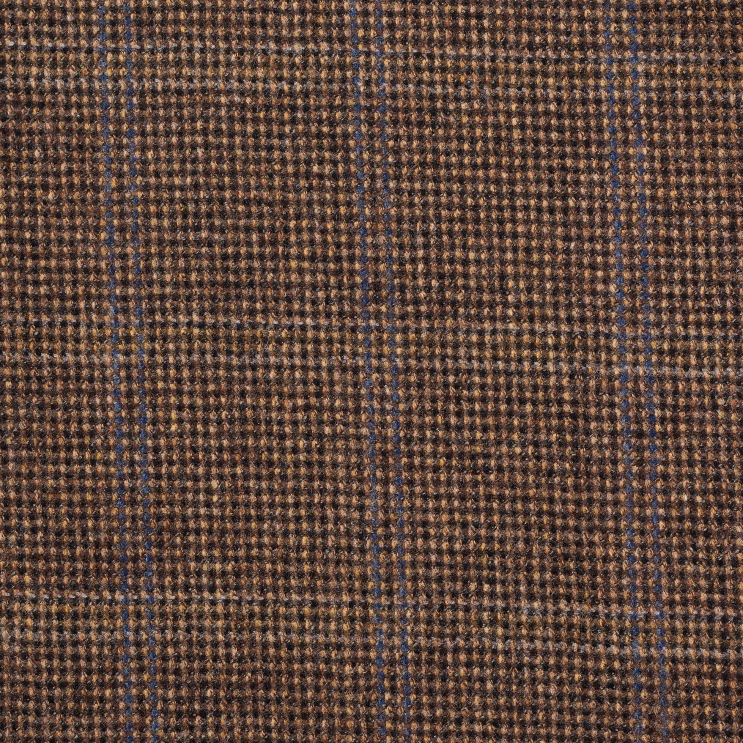 CESARE ATTOLINI Napoli Brown Wool Flannel Blazer Jacket EU 50 NEW US 40