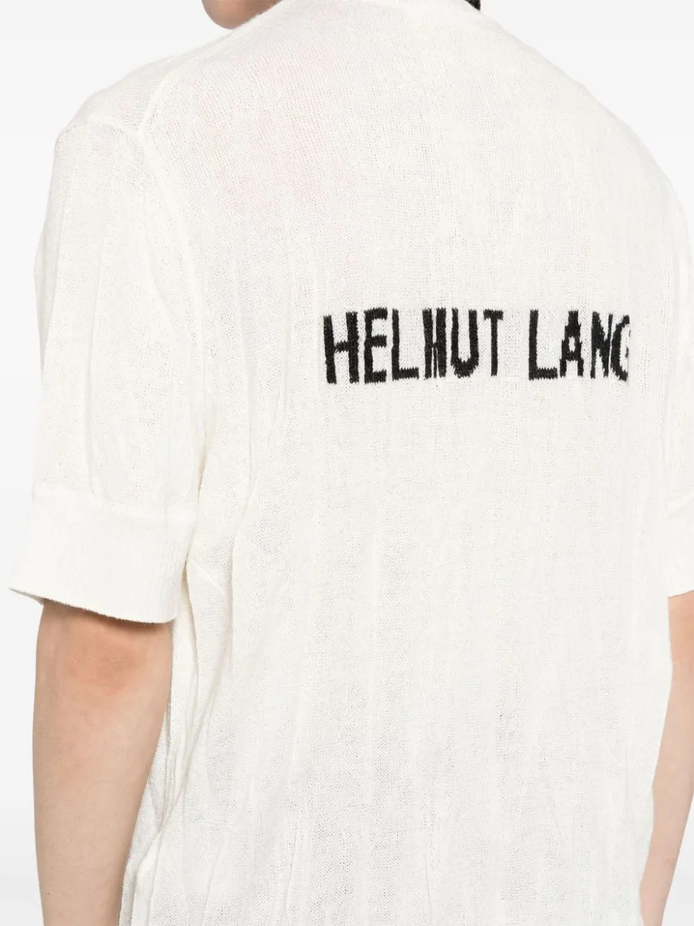 Crinkled Wool T-Shirt