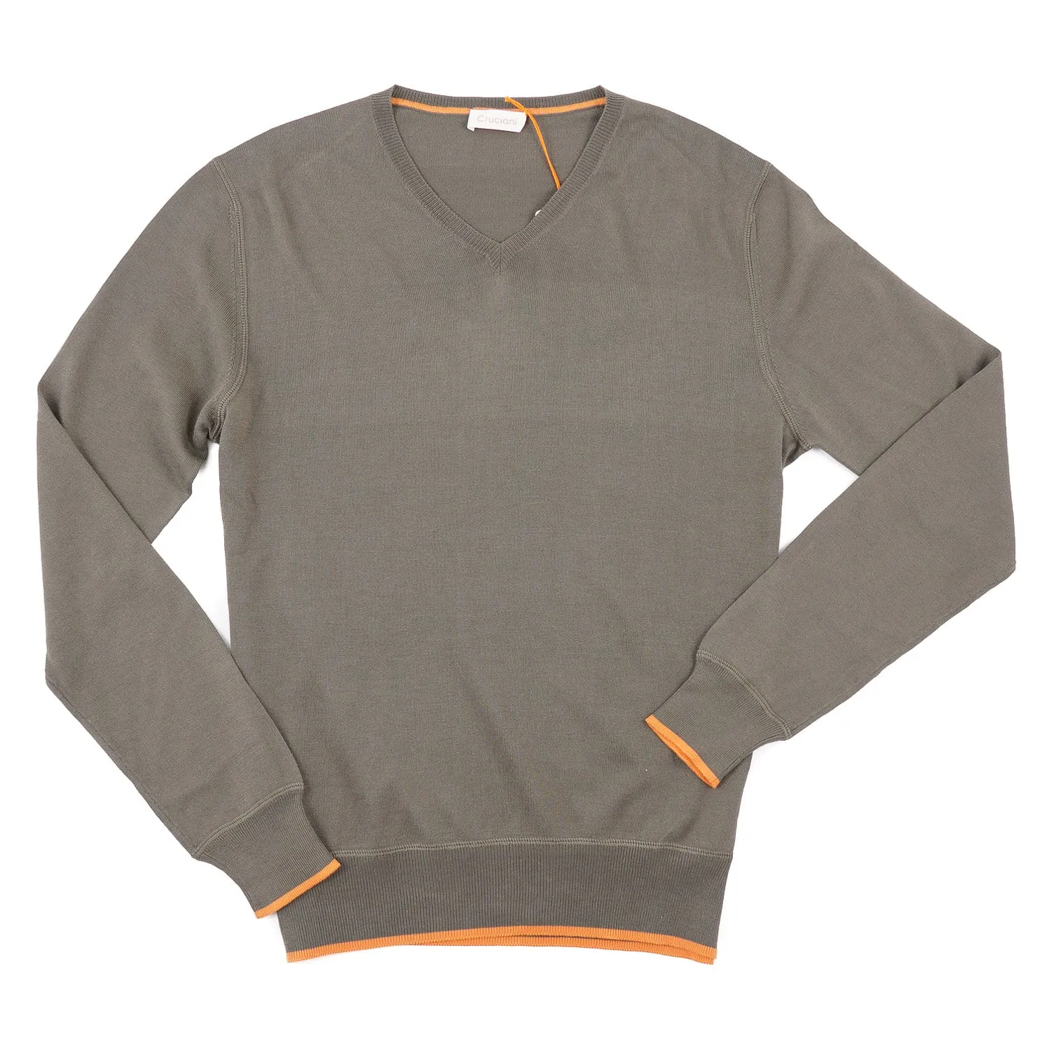 Cruciani Extrafine Cotton-Silk Sweater