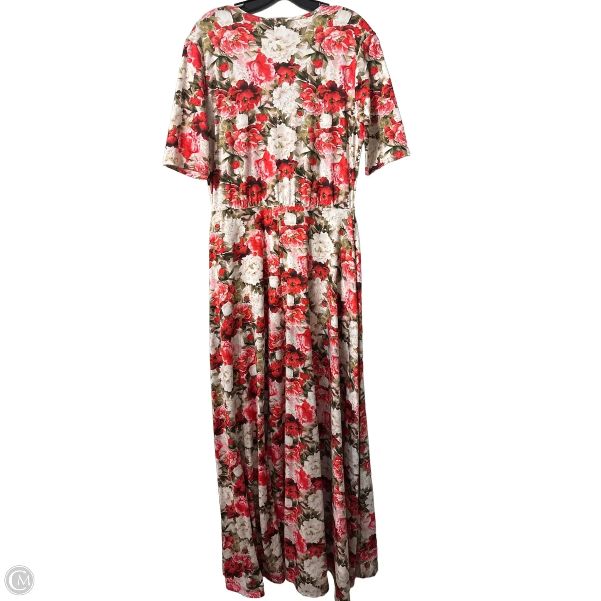 Dress Casual Maxi By Agnes & Dora In Floral Print. Size: L