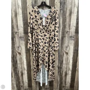 Dress Casual Maxi By Cmf In Animal Print. Size: M