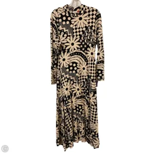 Dress Casual Maxi By Farm Rio In Black & Cream. Size: Mp