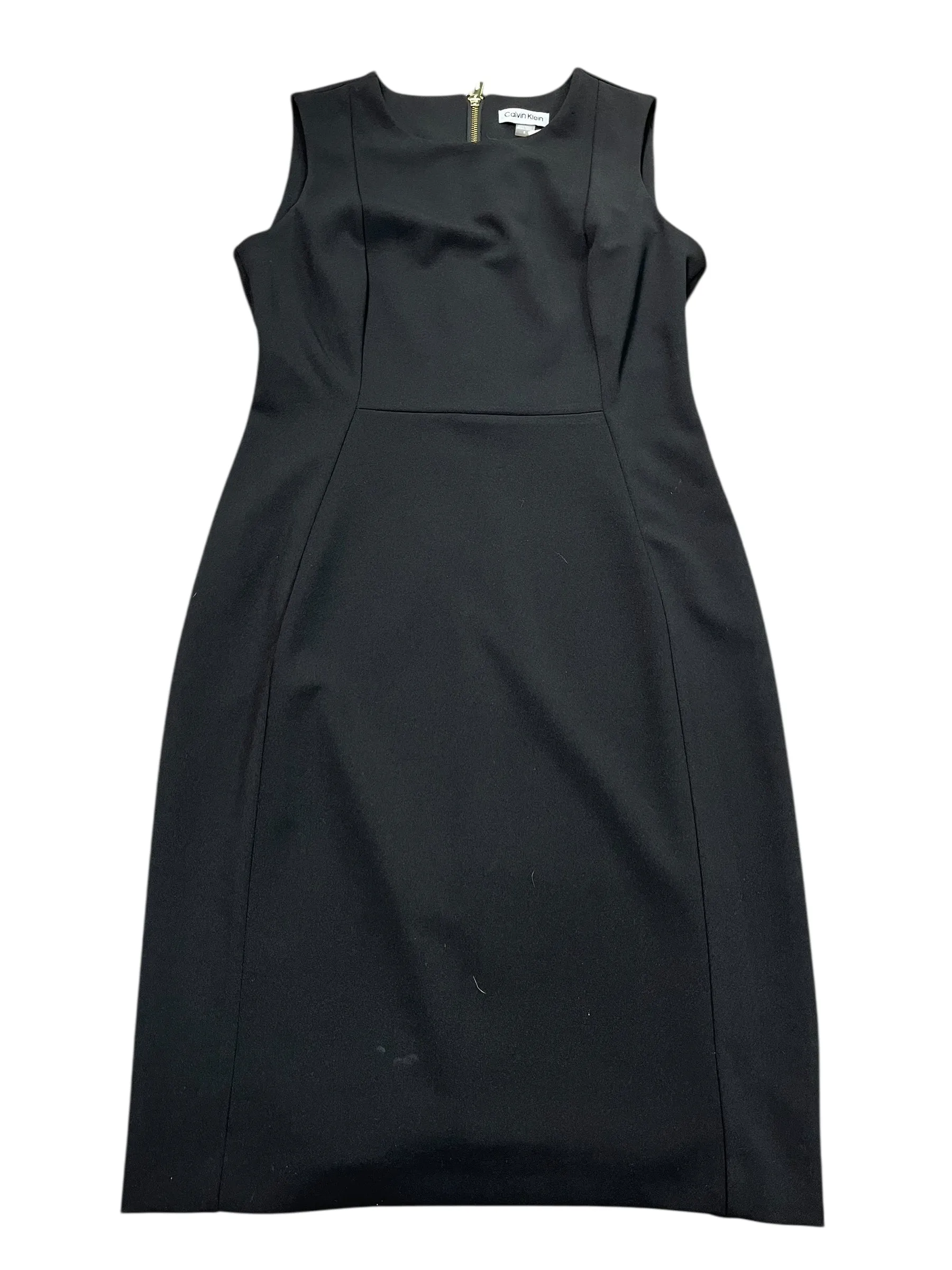 Dress Casual Midi By Calvin Klein In Black. Size:M
