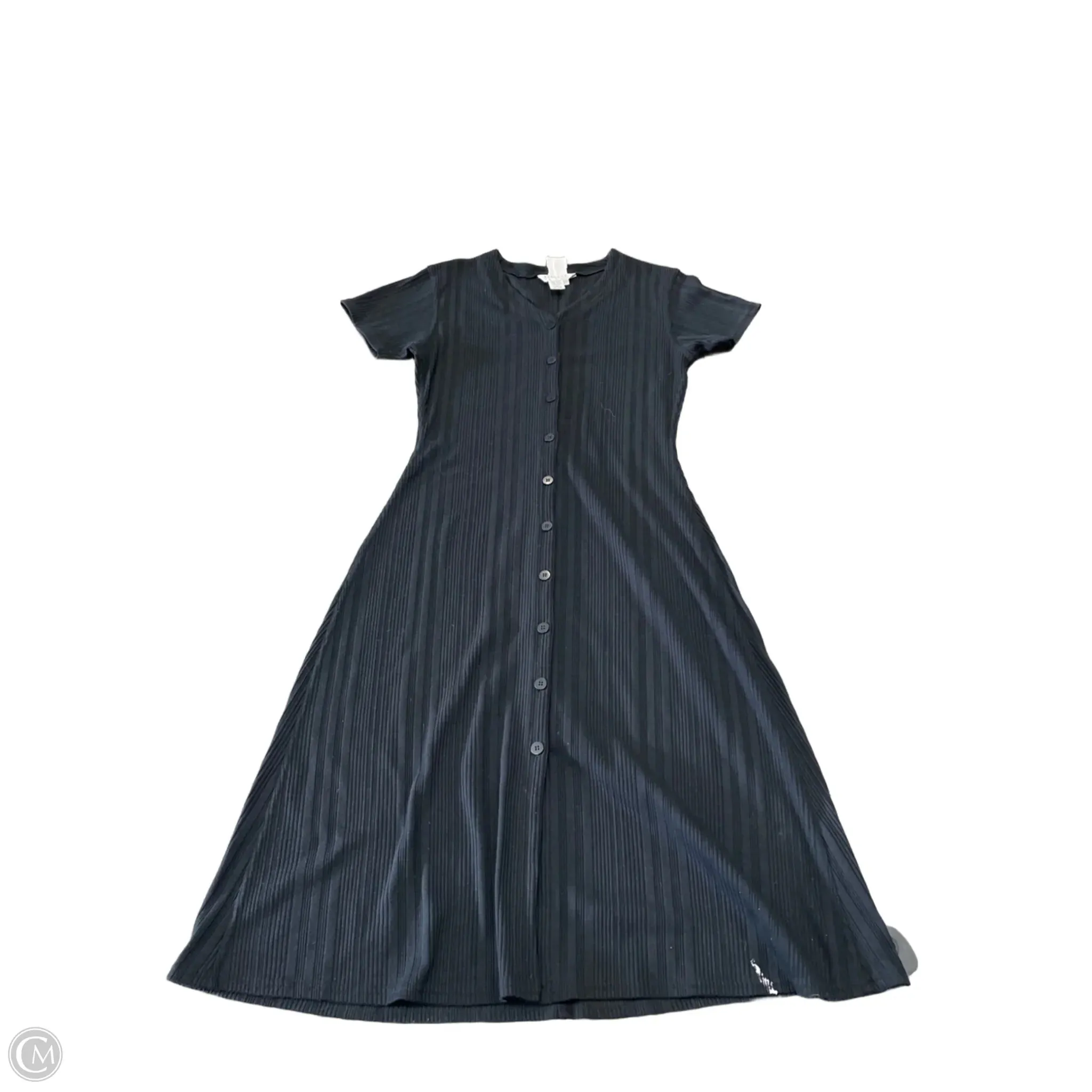 Dress Casual Midi By Clothes Mentor In Black. Size: S