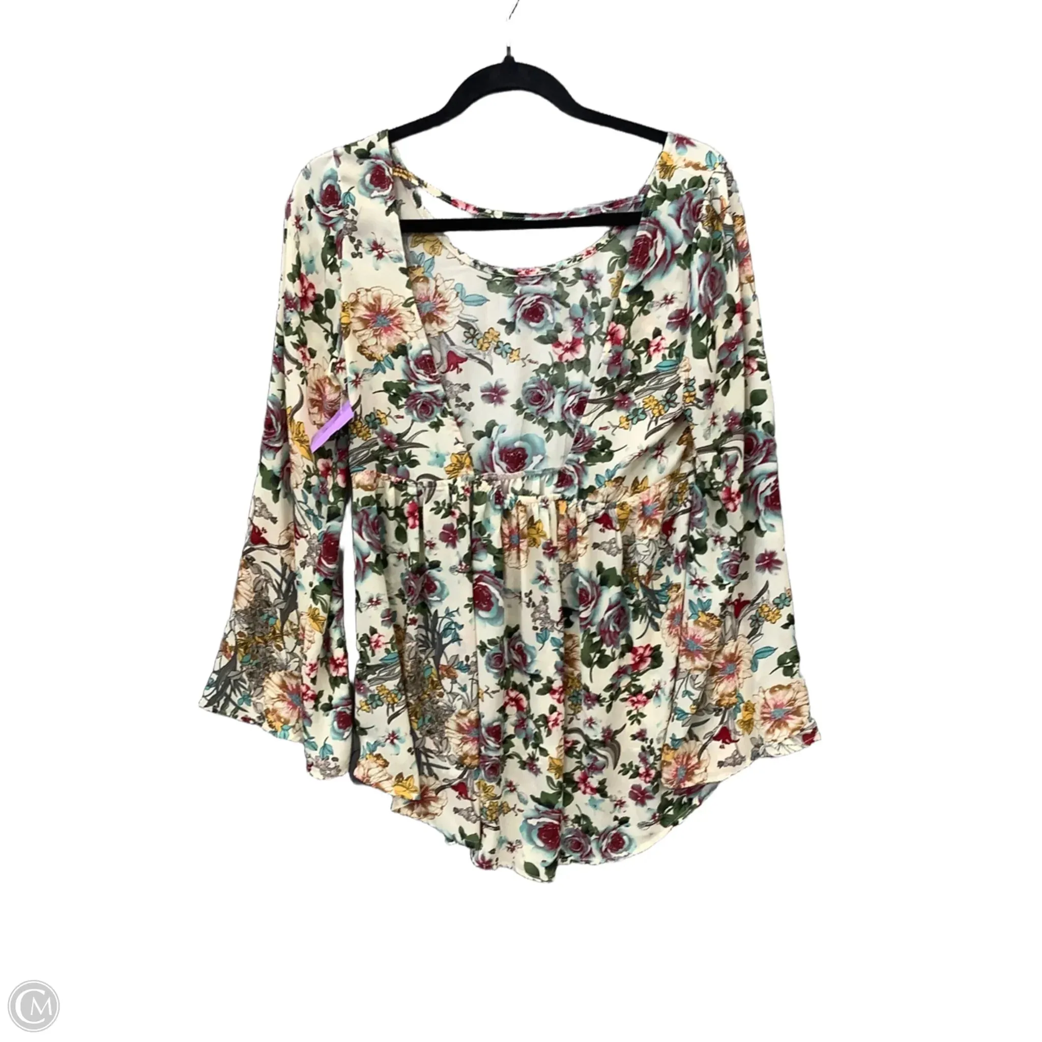 Dress Casual Short By Clothes Mentor In Floral Print. Size: M