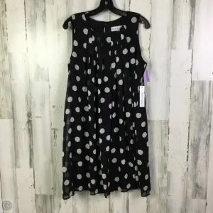 Dress Casual Short By Emma And Michele In Black & White. Size: Xlp