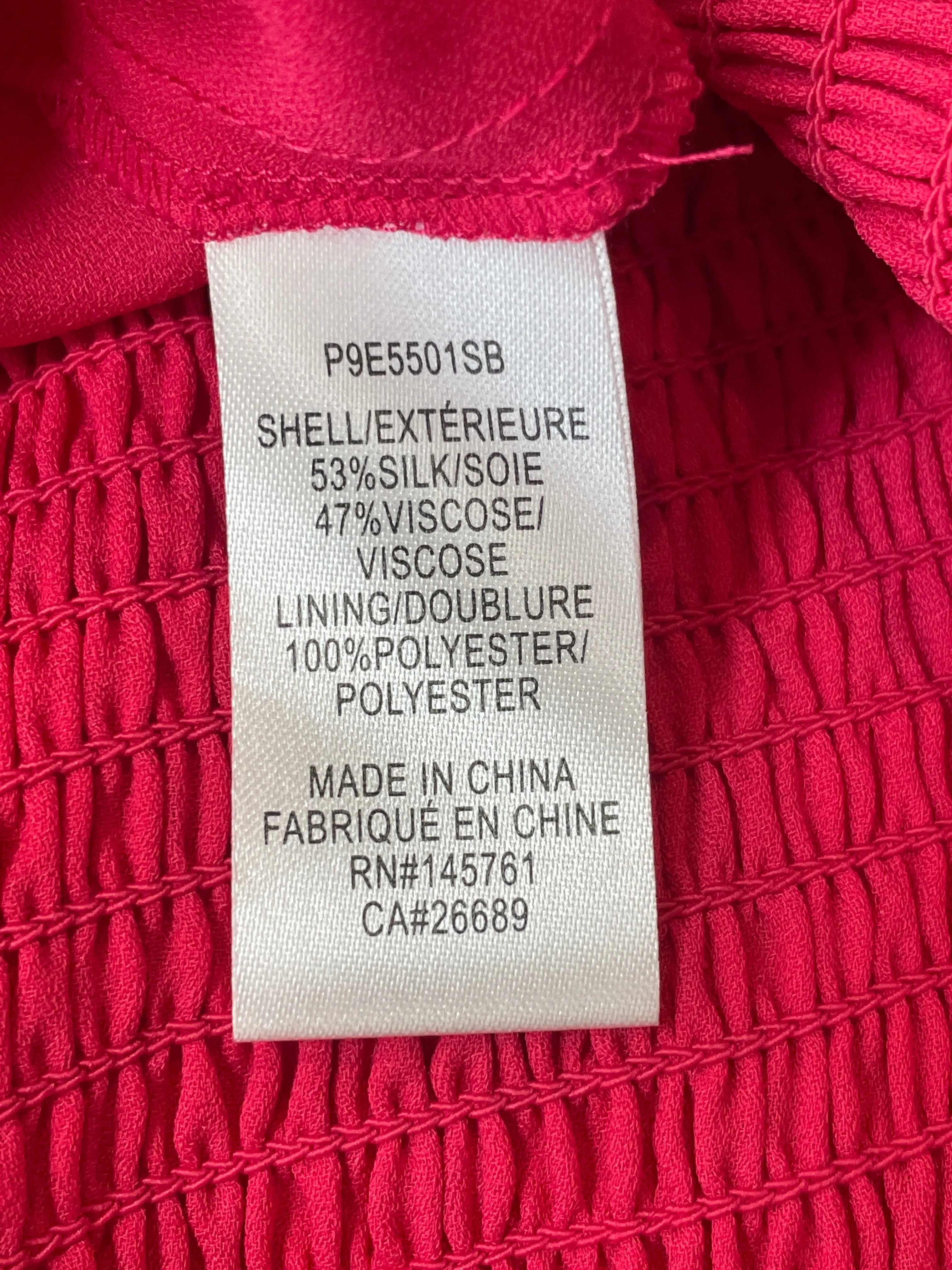 Dress Casual Short By Parker In Pink. Size:M