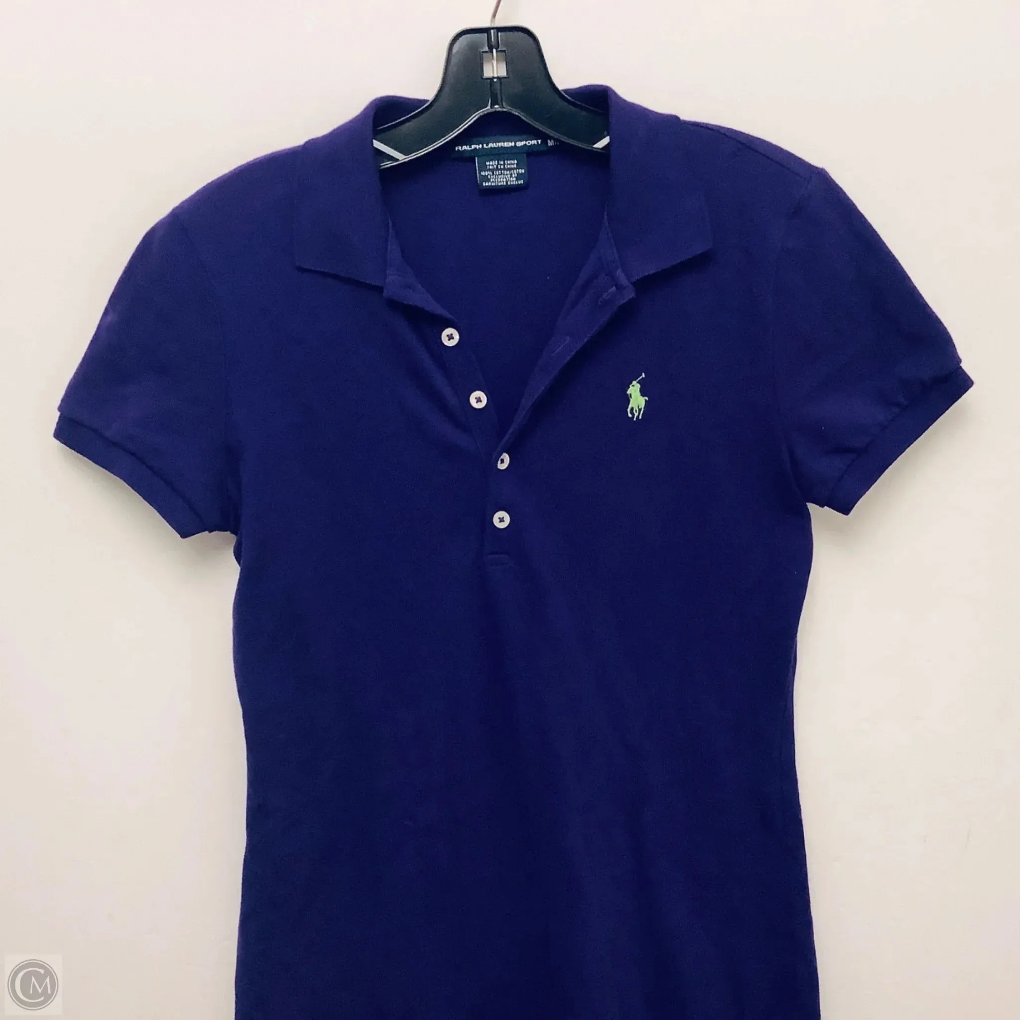 Dress Casual Short By Ralph Lauren In Purple. Size: M
