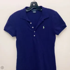 Dress Casual Short By Ralph Lauren In Purple. Size: M