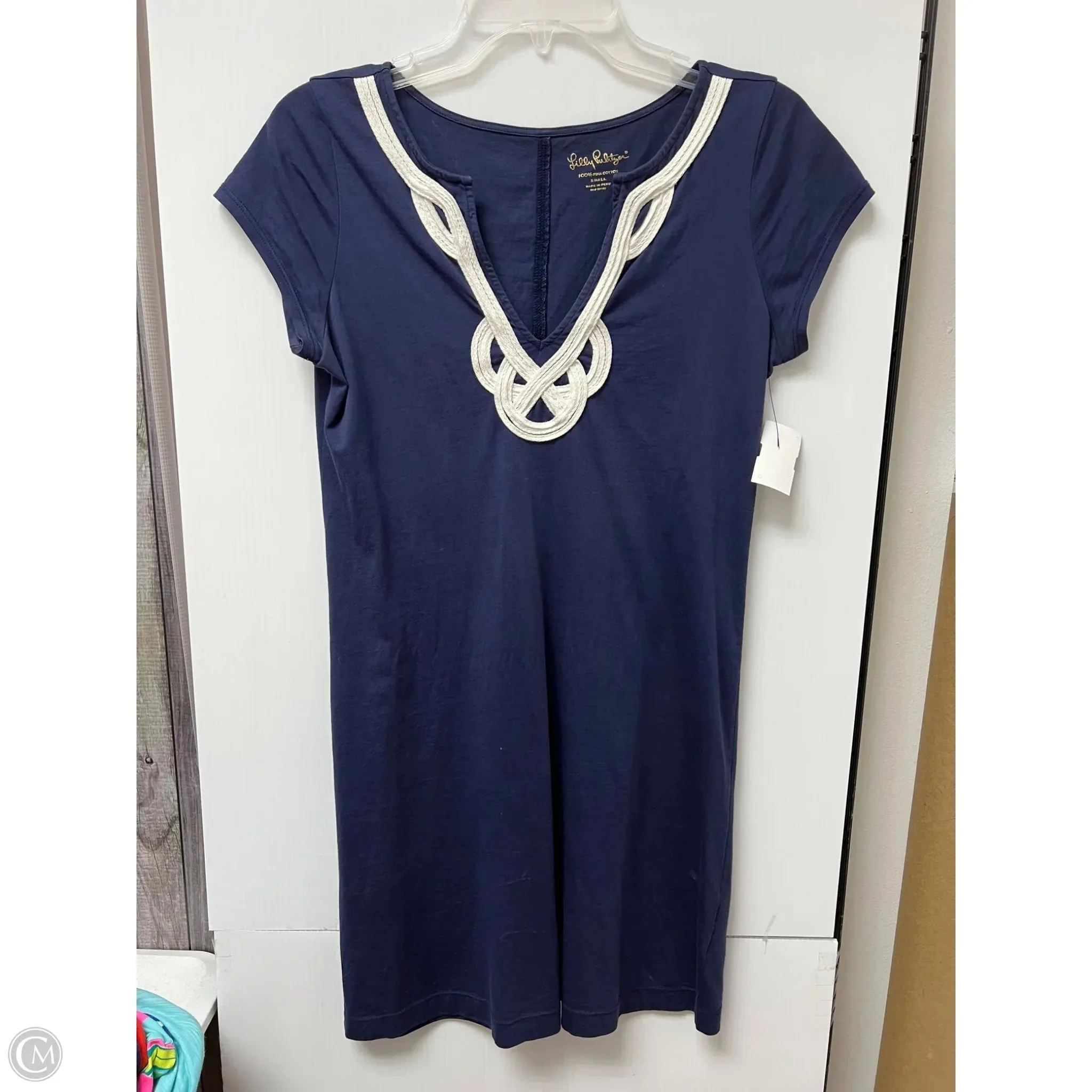 Dress Designer By Lilly Pulitzer In Blue. Size: S