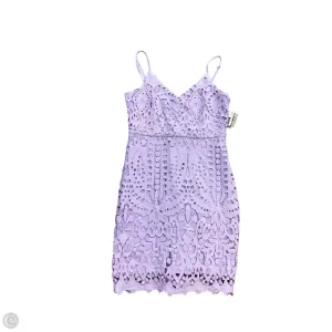 Dress Party Short By Lulu In Purple. Size: S
