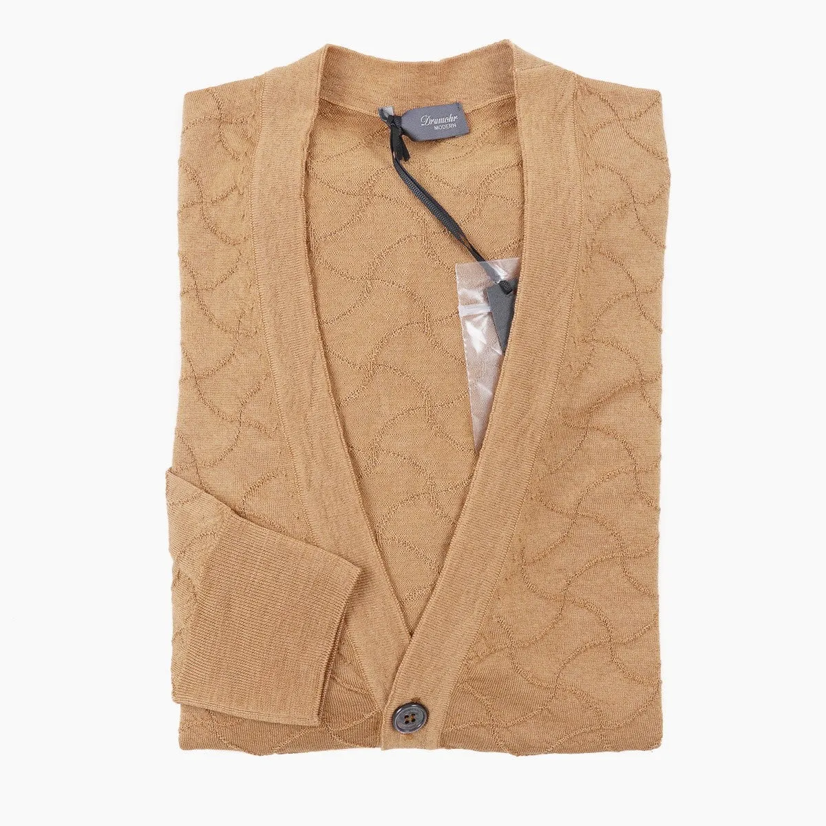 Drumohr Merino Wool Cardigan Sweater