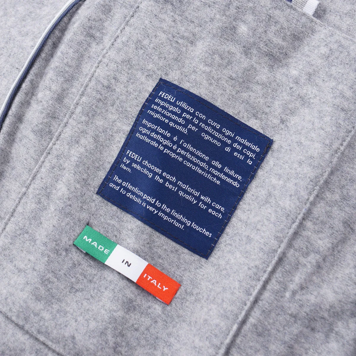Fedeli Cashmere-Lined Bomber Jacket