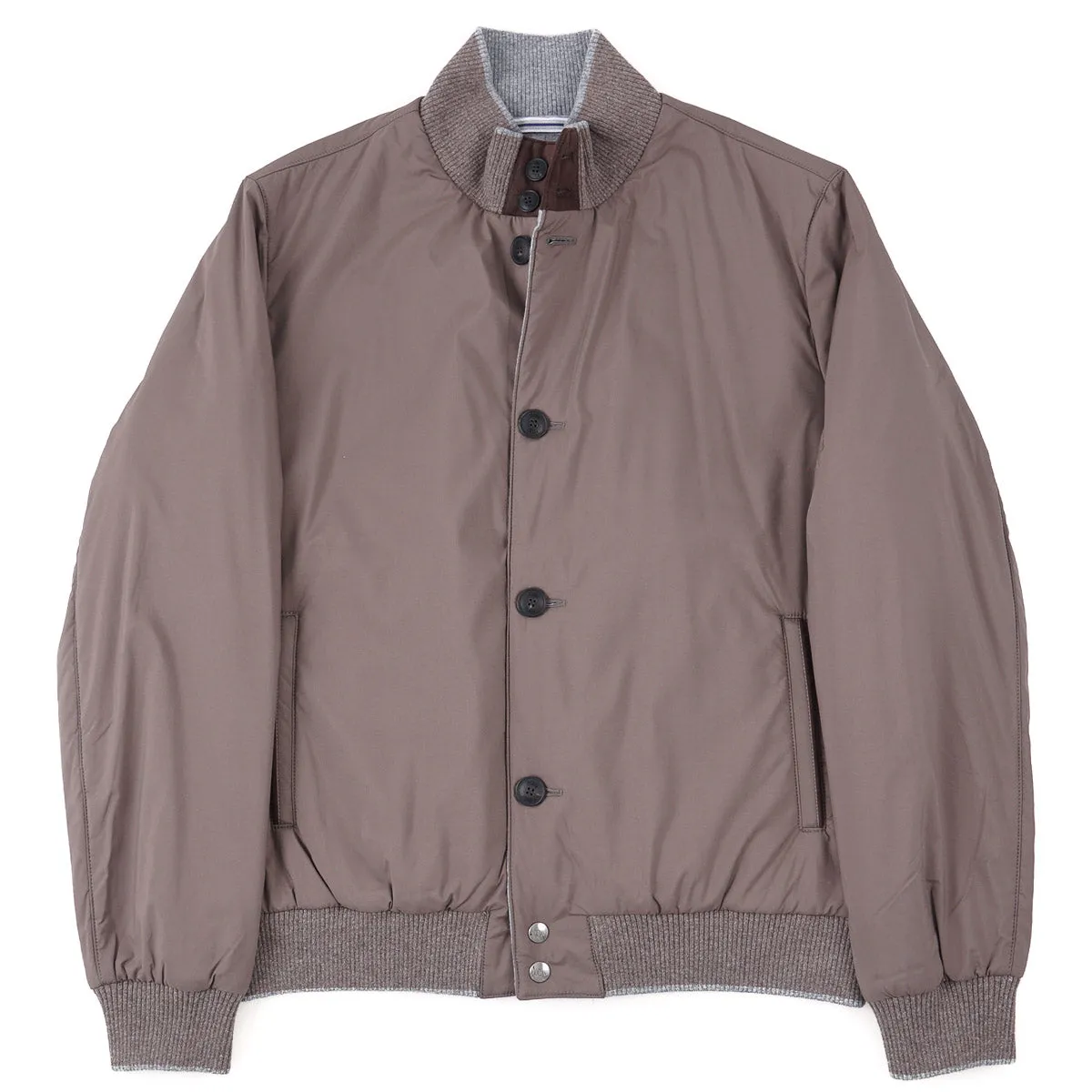 Fedeli Cashmere-Lined Bomber Jacket