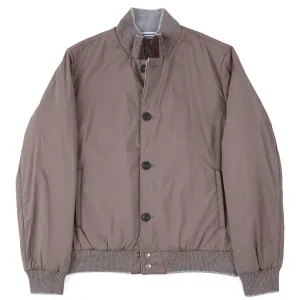 Fedeli Cashmere-Lined Bomber Jacket