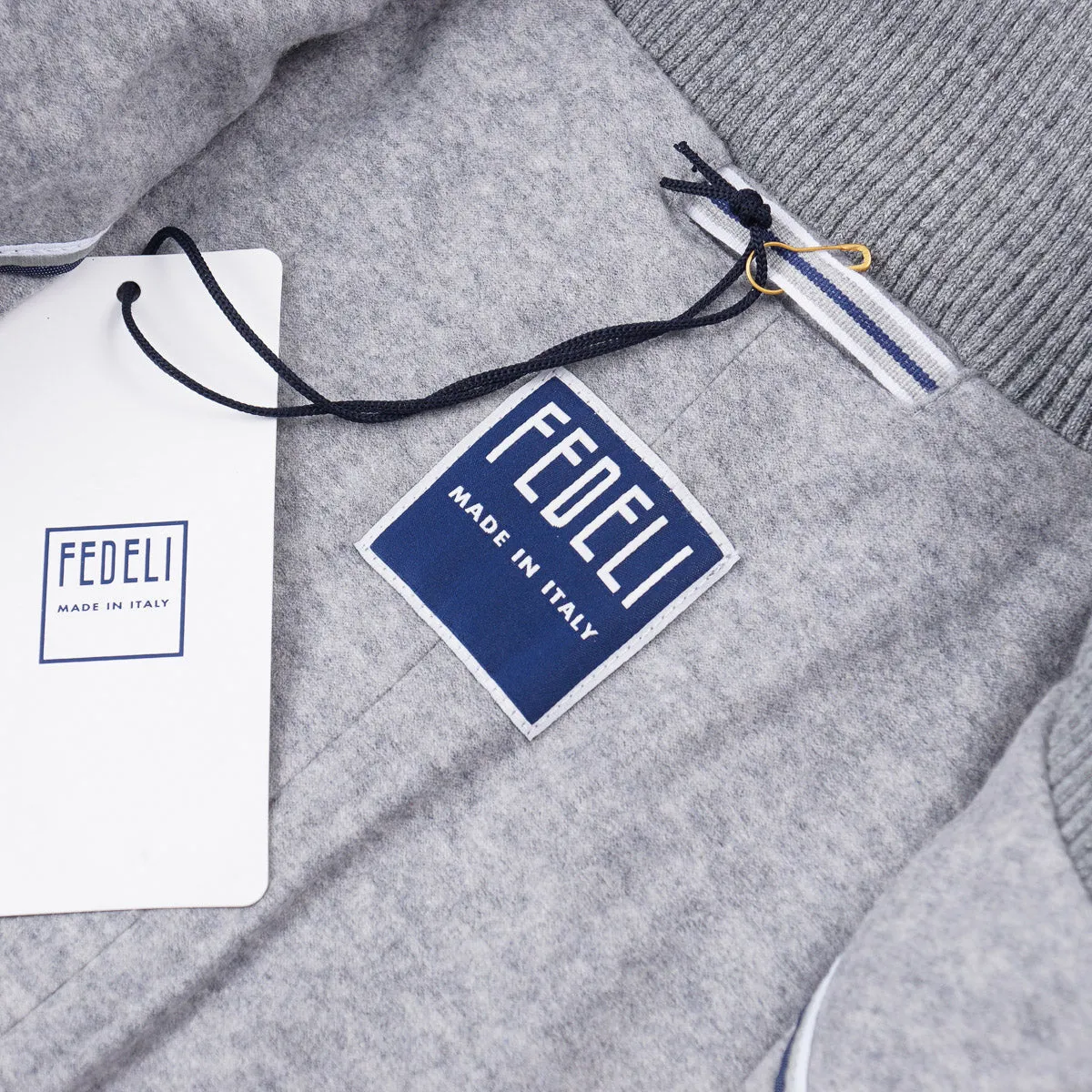 Fedeli Cashmere-Lined Bomber Jacket