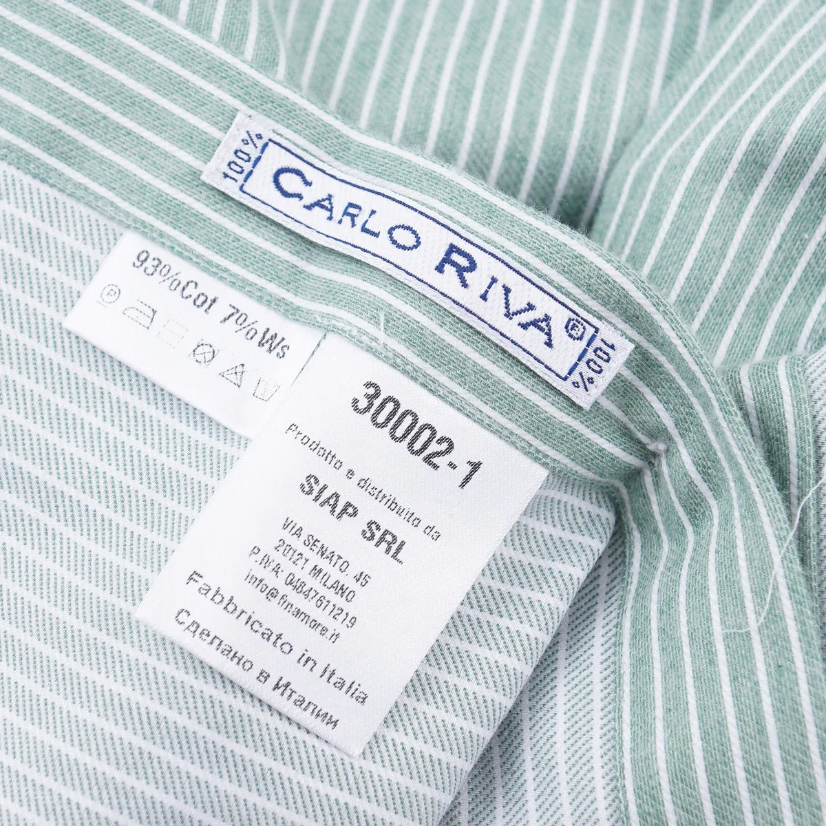 Finamore Riva Cotton and Cashmere Shirt