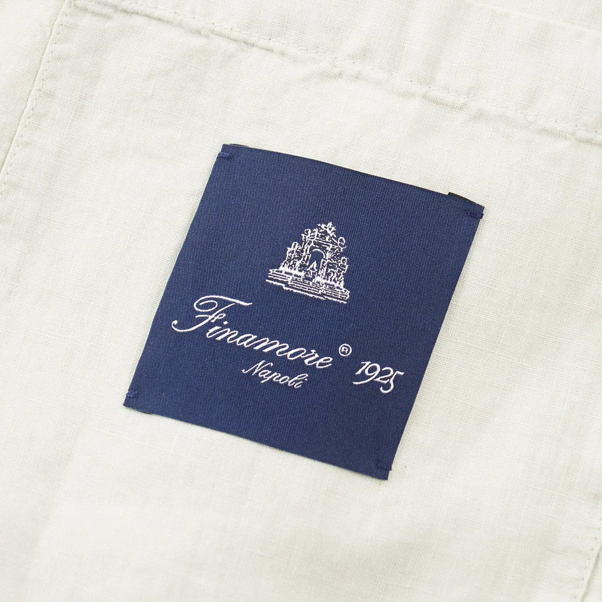 Finamore Unlined Lightweight Linen Jacket