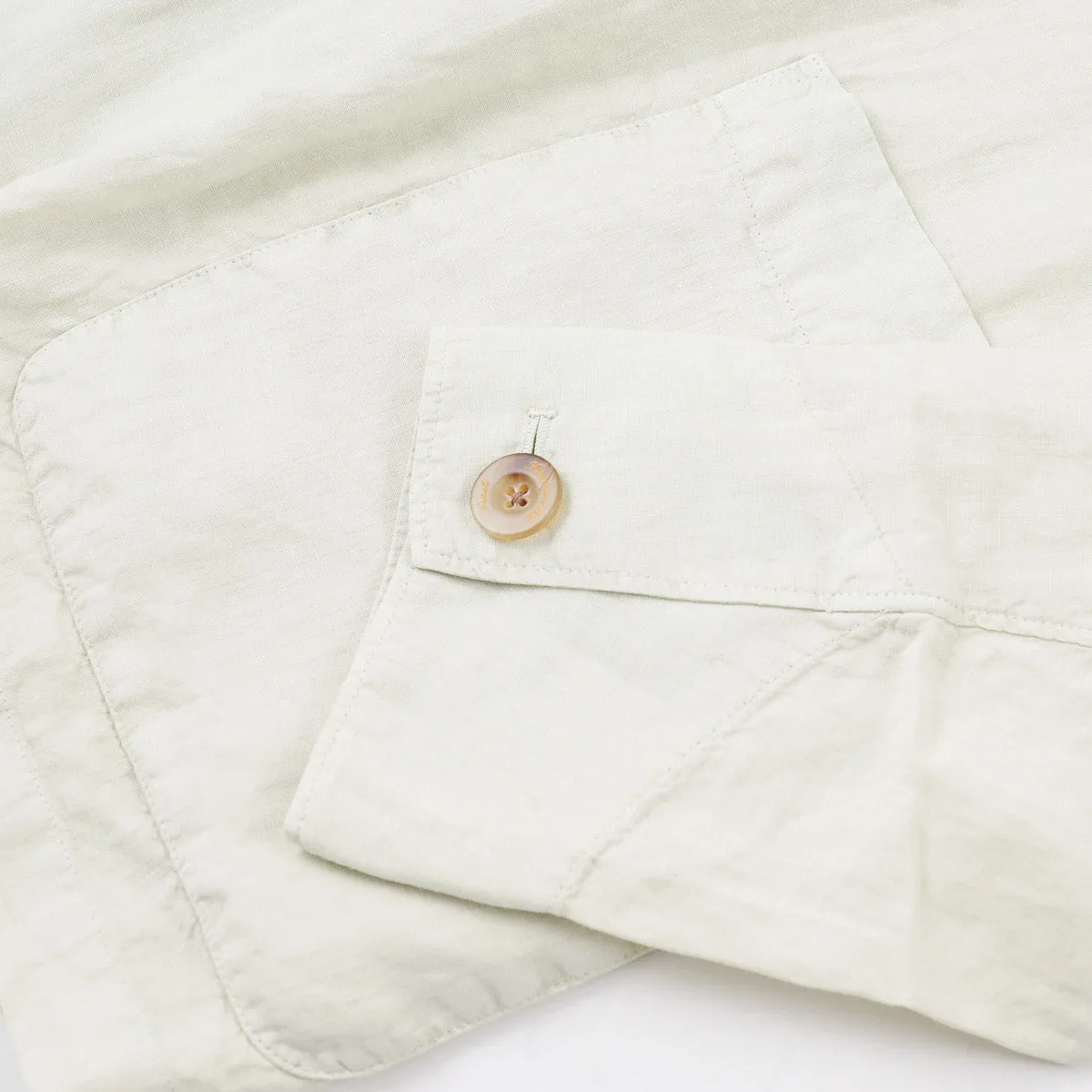 Finamore Unlined Lightweight Linen Jacket