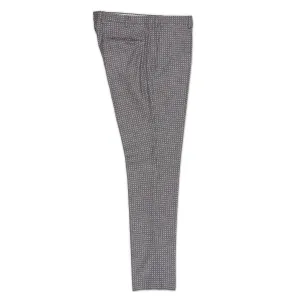 INCOTEX (Slowear) Gray Checkered Flannel Wool Pants EU 58 NEW US 42 Slim Fit