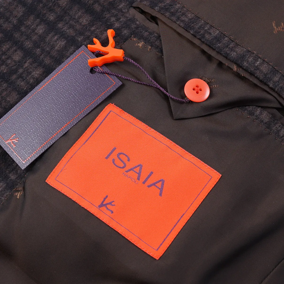 Isaia Flannel Wool-Cashmere Sport Coat