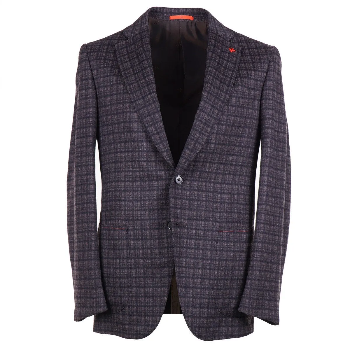 Isaia Flannel Wool-Cashmere Sport Coat