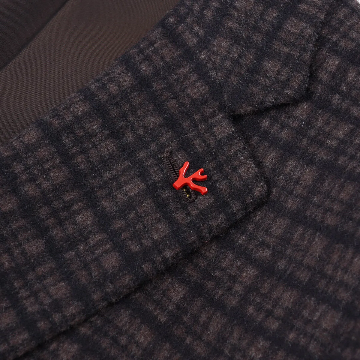 Isaia Flannel Wool-Cashmere Sport Coat