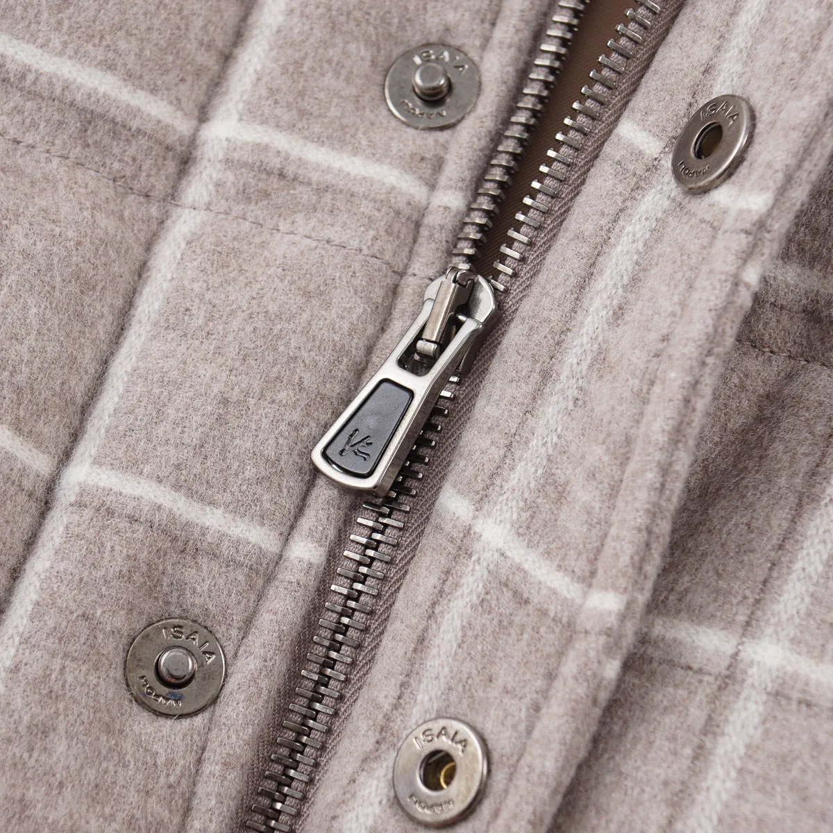 Isaia Quilted Wool-Cashmere Vest