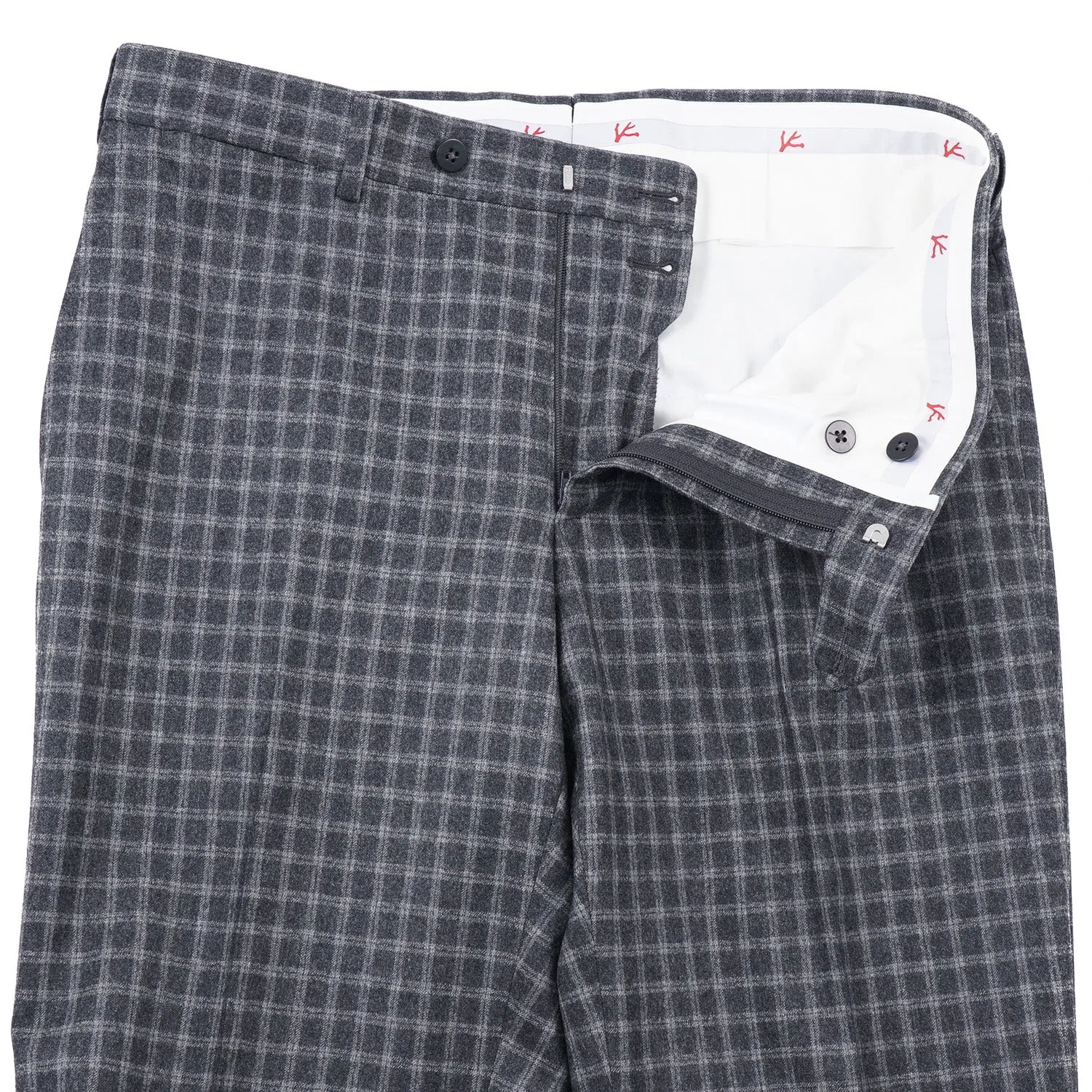 Isaia Slim-Fit Soft Flannel Wool Suit
