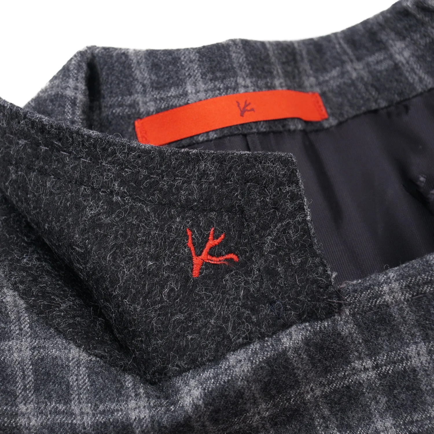 Isaia Slim-Fit Soft Flannel Wool Suit