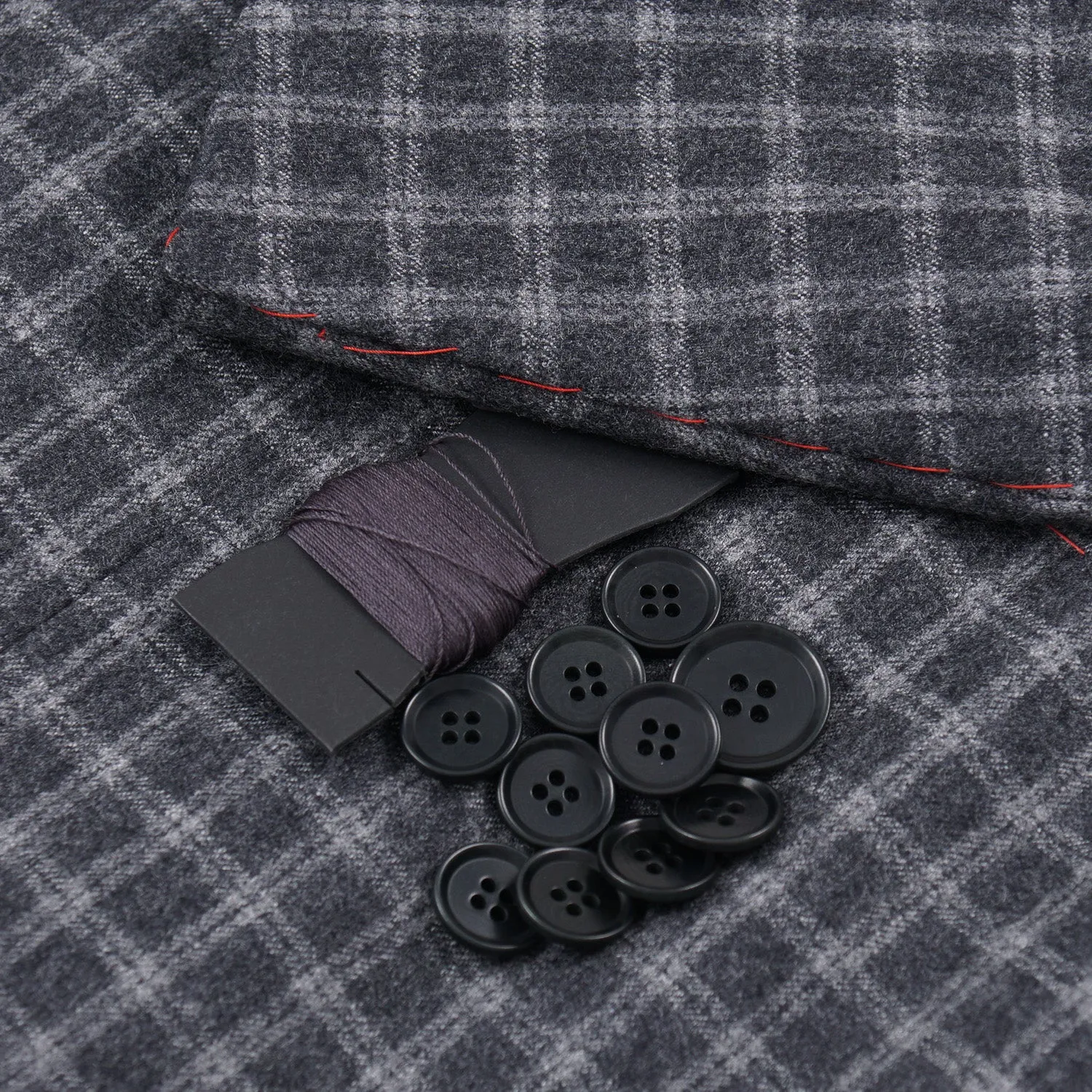 Isaia Slim-Fit Soft Flannel Wool Suit