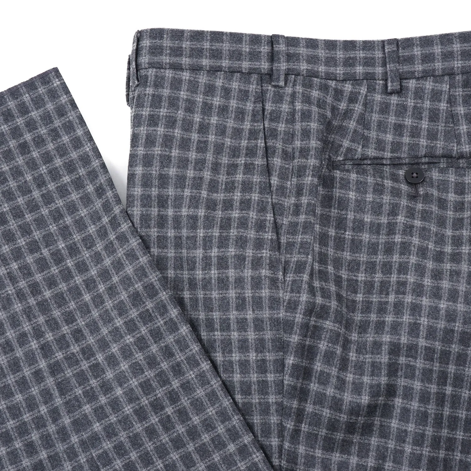 Isaia Slim-Fit Soft Flannel Wool Suit