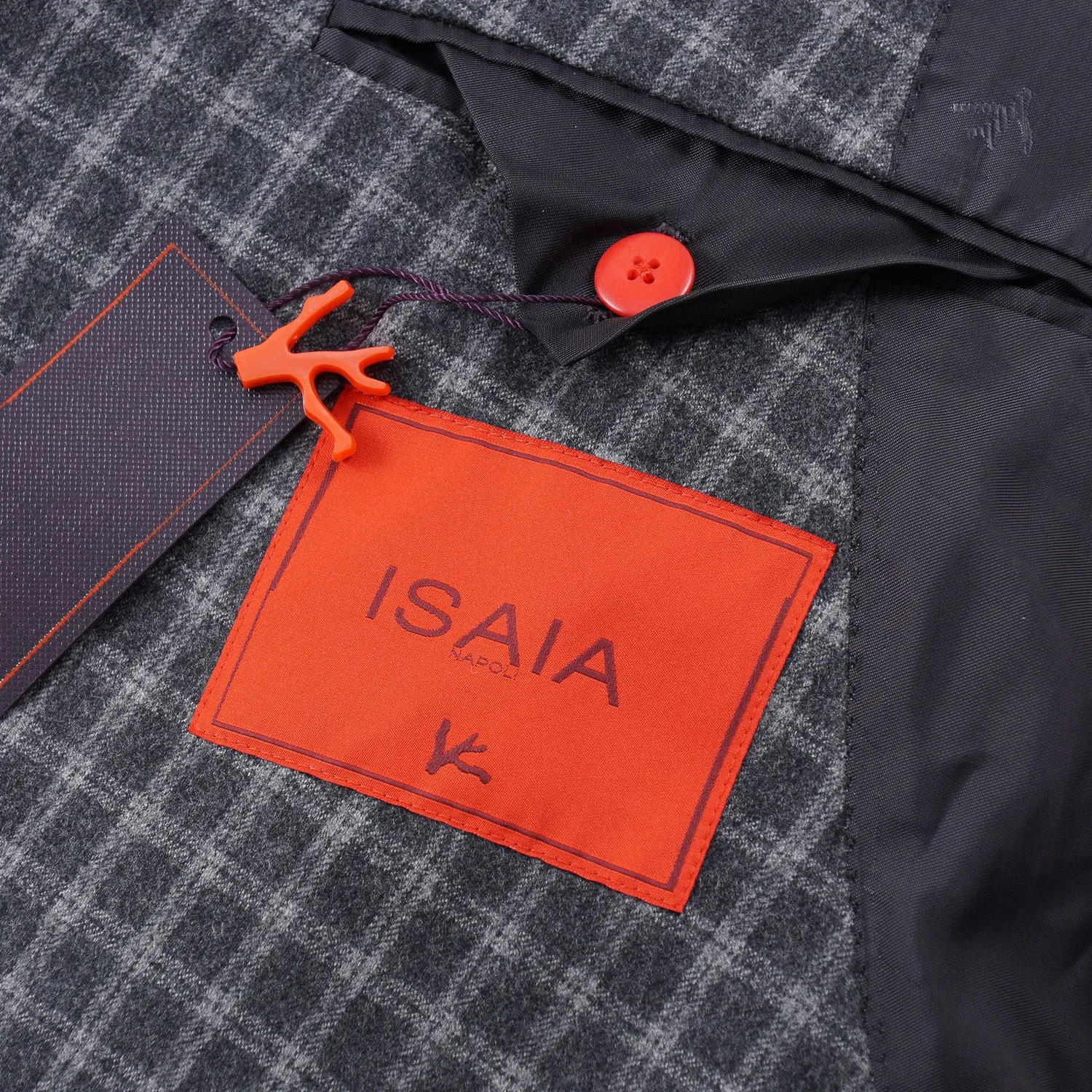 Isaia Slim-Fit Soft Flannel Wool Suit