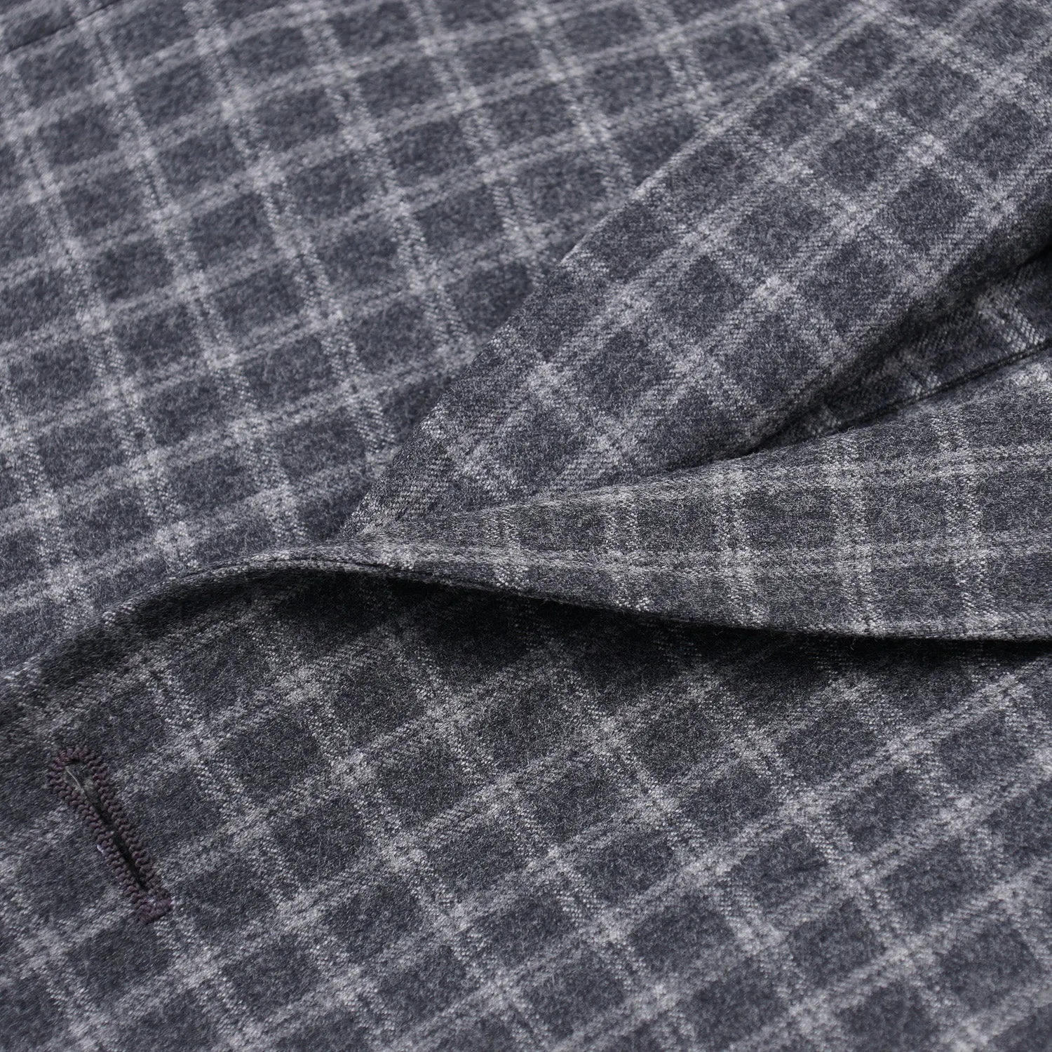 Isaia Slim-Fit Soft Flannel Wool Suit