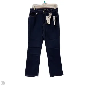 Jeans Boot Cut By Tahari By Arthur Levine In Blue Denim. Size: 10p