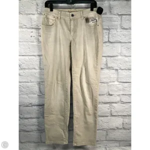 Jeans Boyfriend By Chicos In Tan. Size: 0