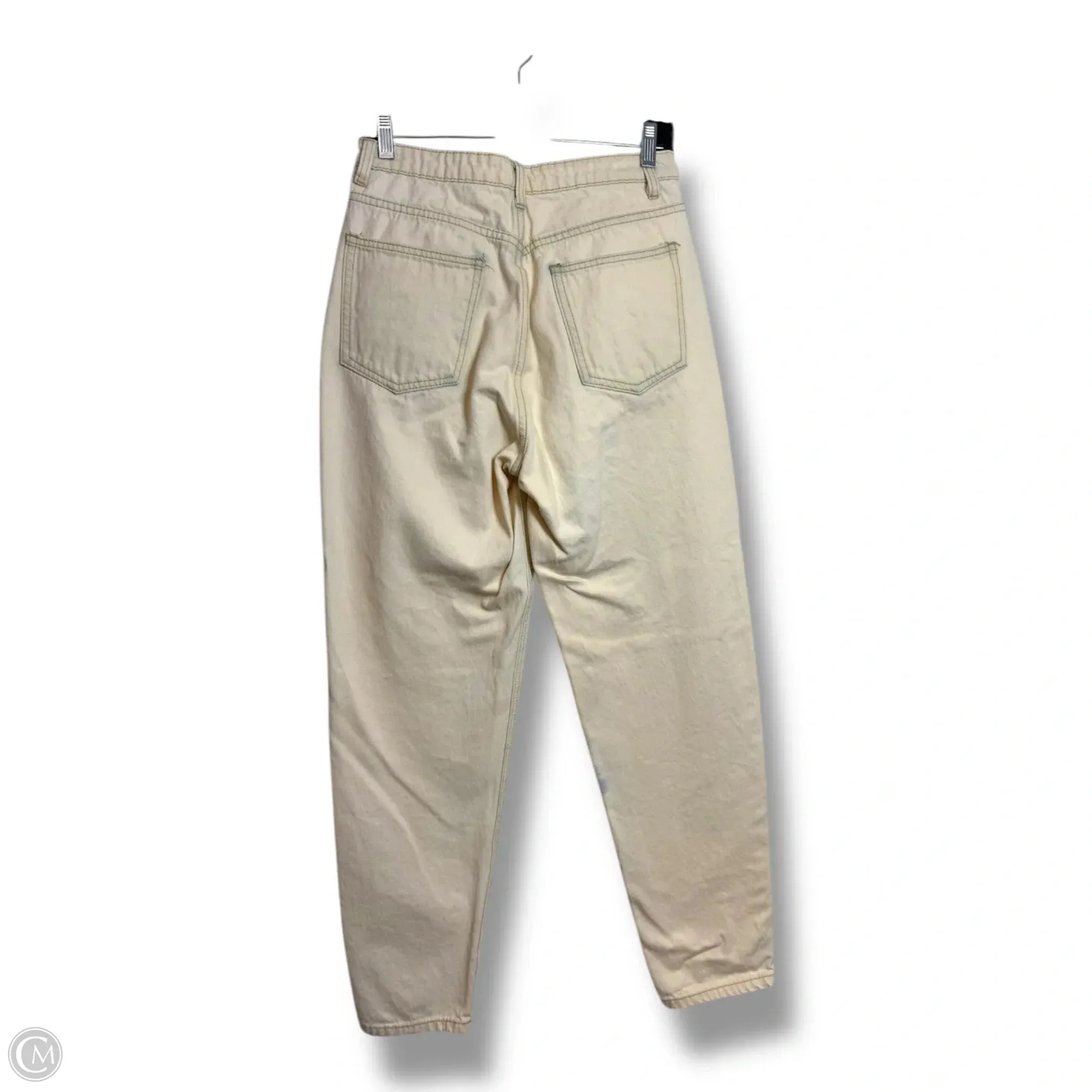 Jeans Boyfriend By Pretty Little Thing In Yellow. Size: 6