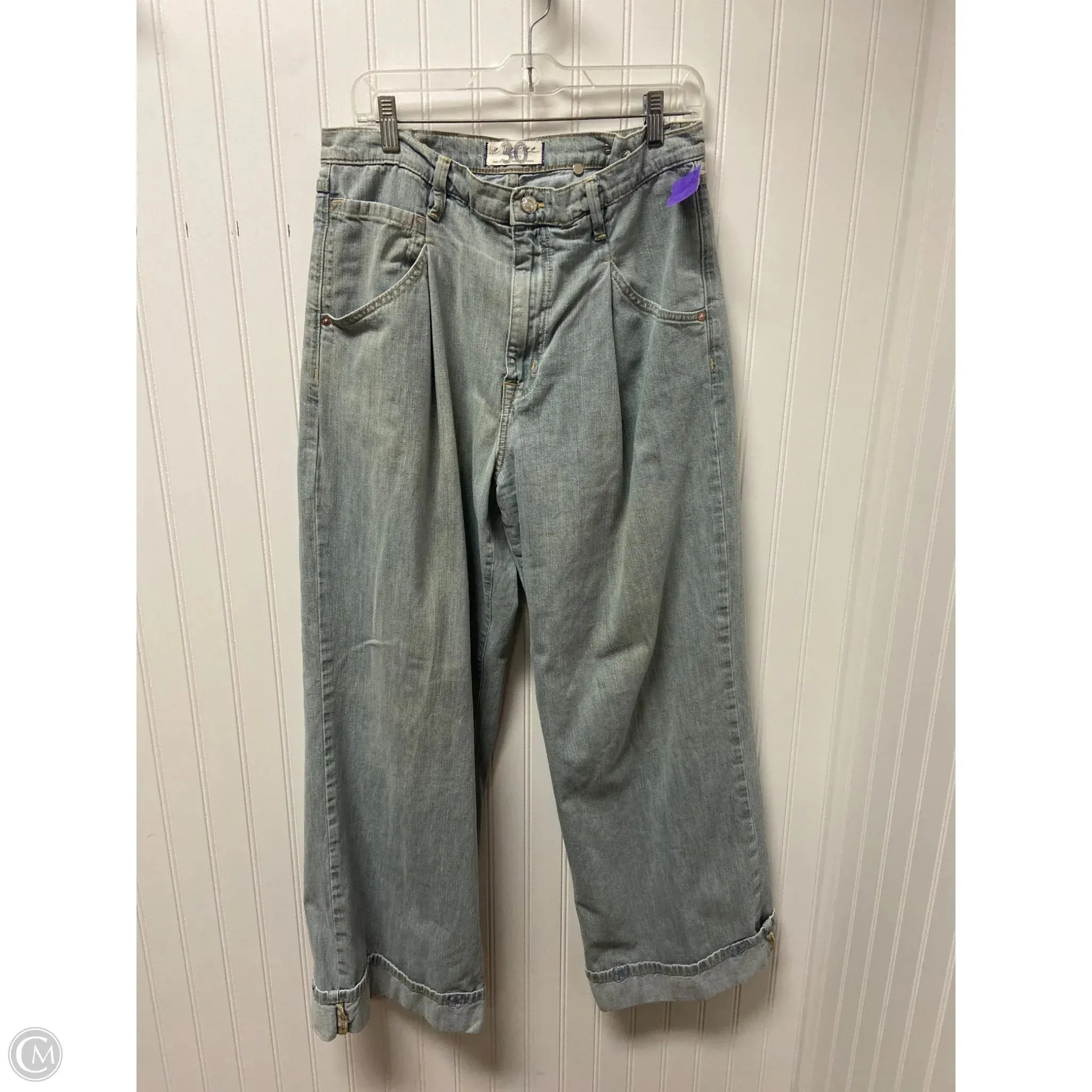 Jeans Boyfriend By We The Free In Blue Denim. Size: 10