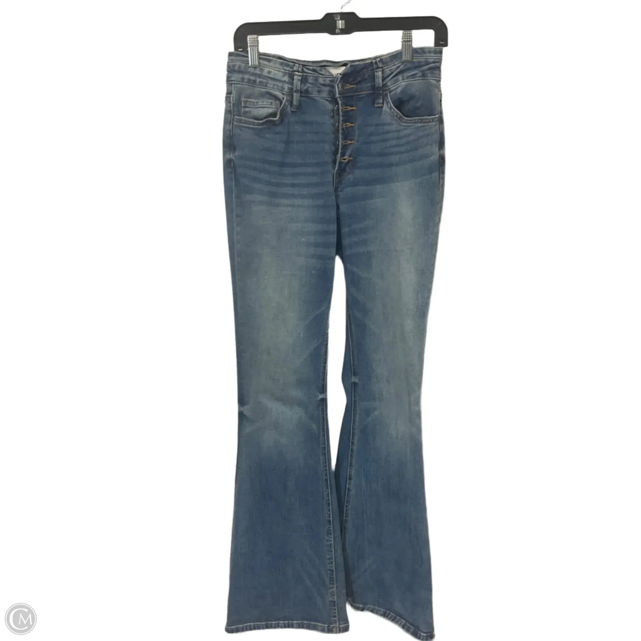 Jeans Flared By Vervet In Blue Denim. Size: 6