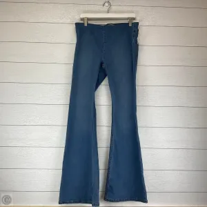 Jeans Flared By We The Free In Blue Denim. Size: 10
