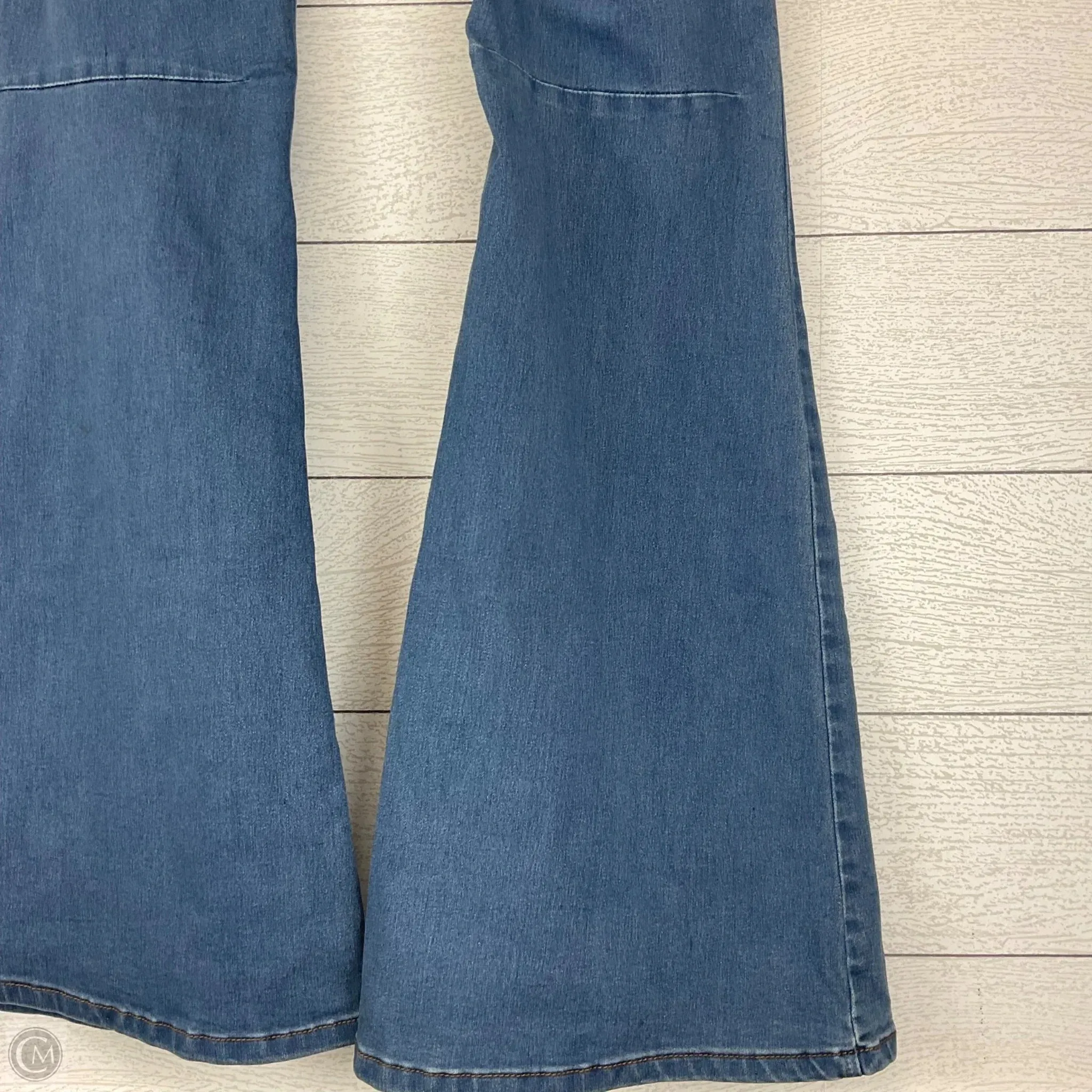 Jeans Flared By We The Free In Blue Denim. Size: 10