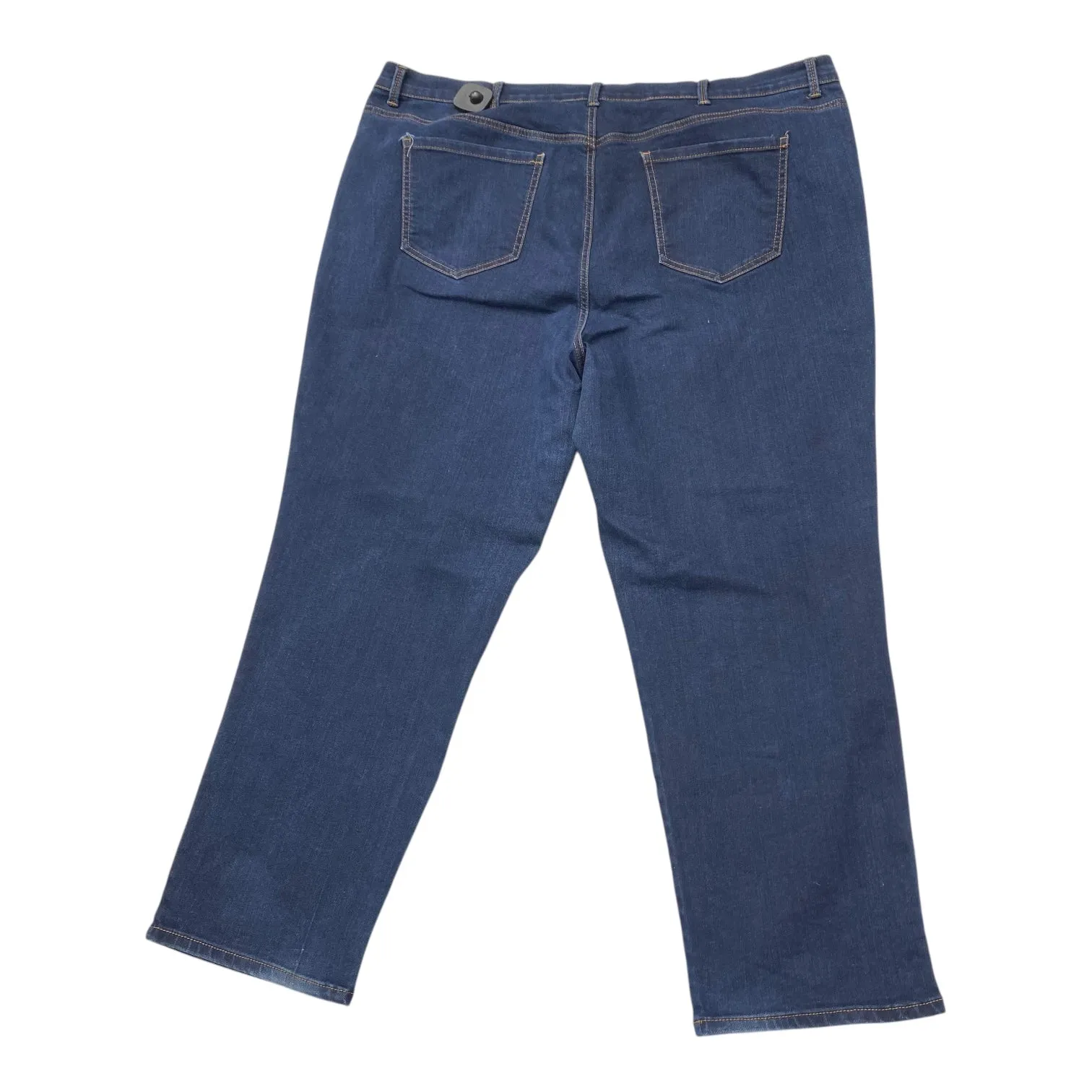 Jeans Straight By Gloria Vanderbilt In Blue Denim. Size:24