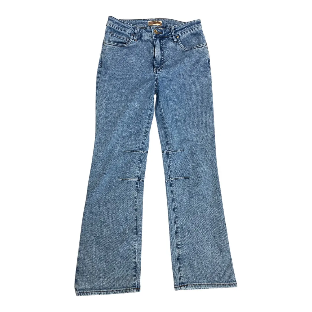 Jeans Straight By Kut In Blue Denim. Size:4