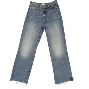 Jeans Straight By Zara In Blue Denim. Size:10