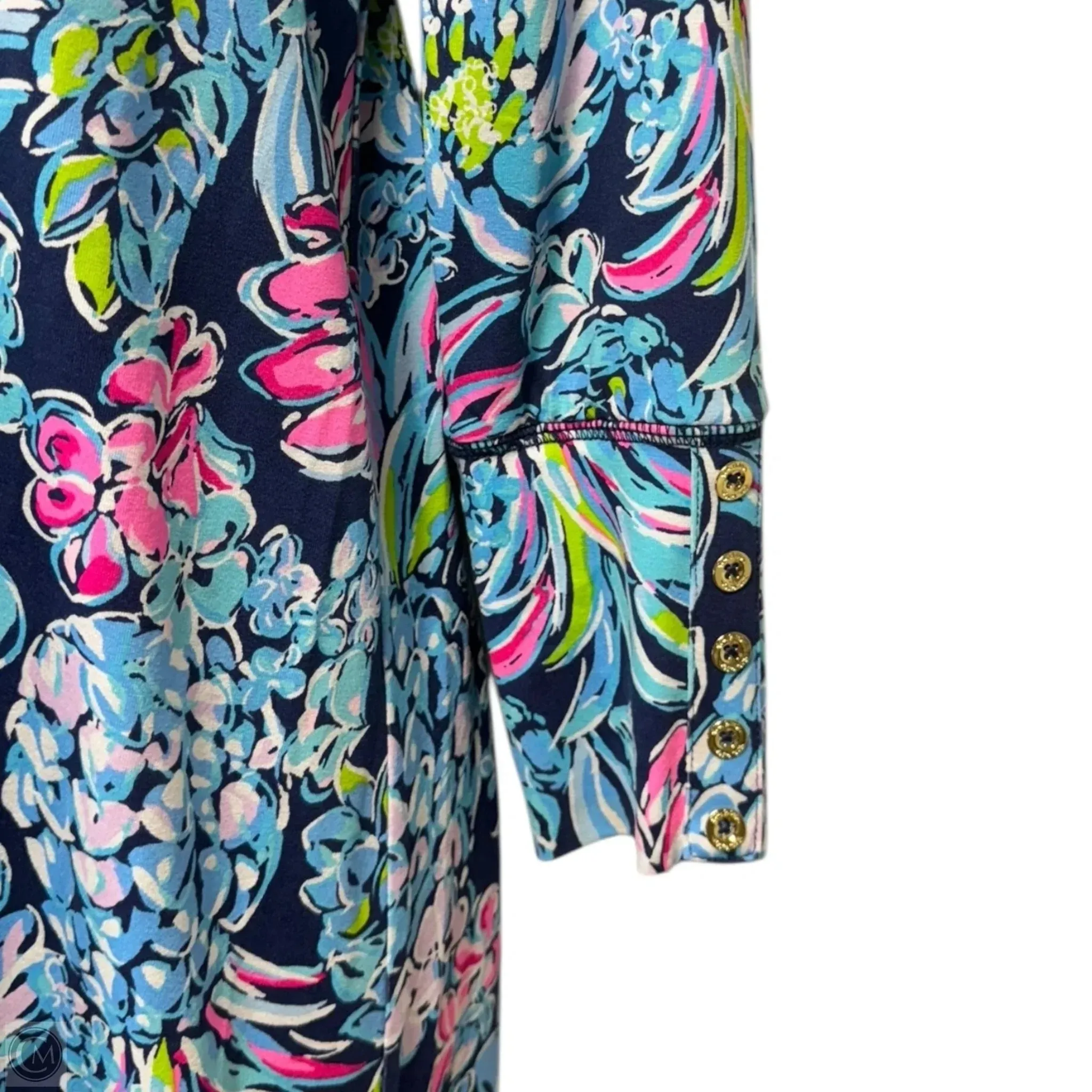 Kaisley Dress Designer By Lilly Pulitzer In Floral Print. Size: S