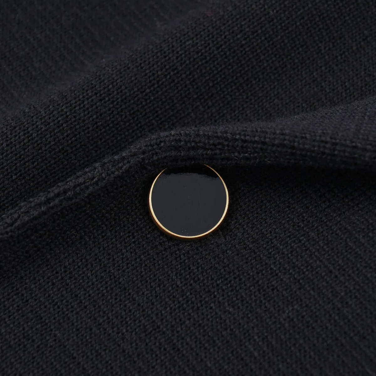 Lardini Knit Wool Double-Breasted Blazer