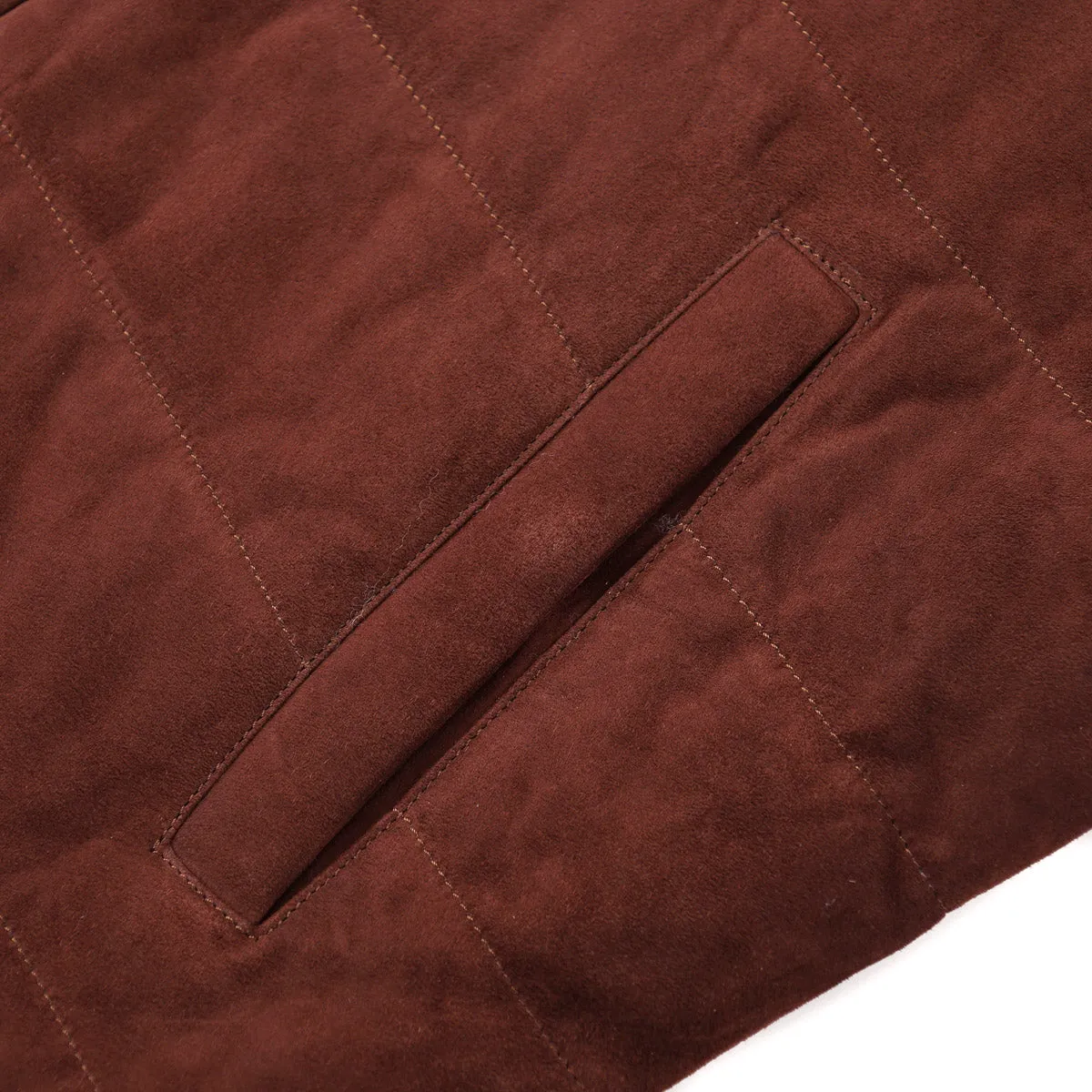 Manto Reversible Lambskin Suede Vest