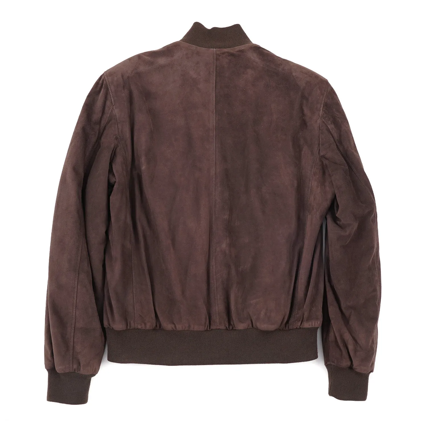 Rifugio Wool-Lined Suede Bomber Jacket