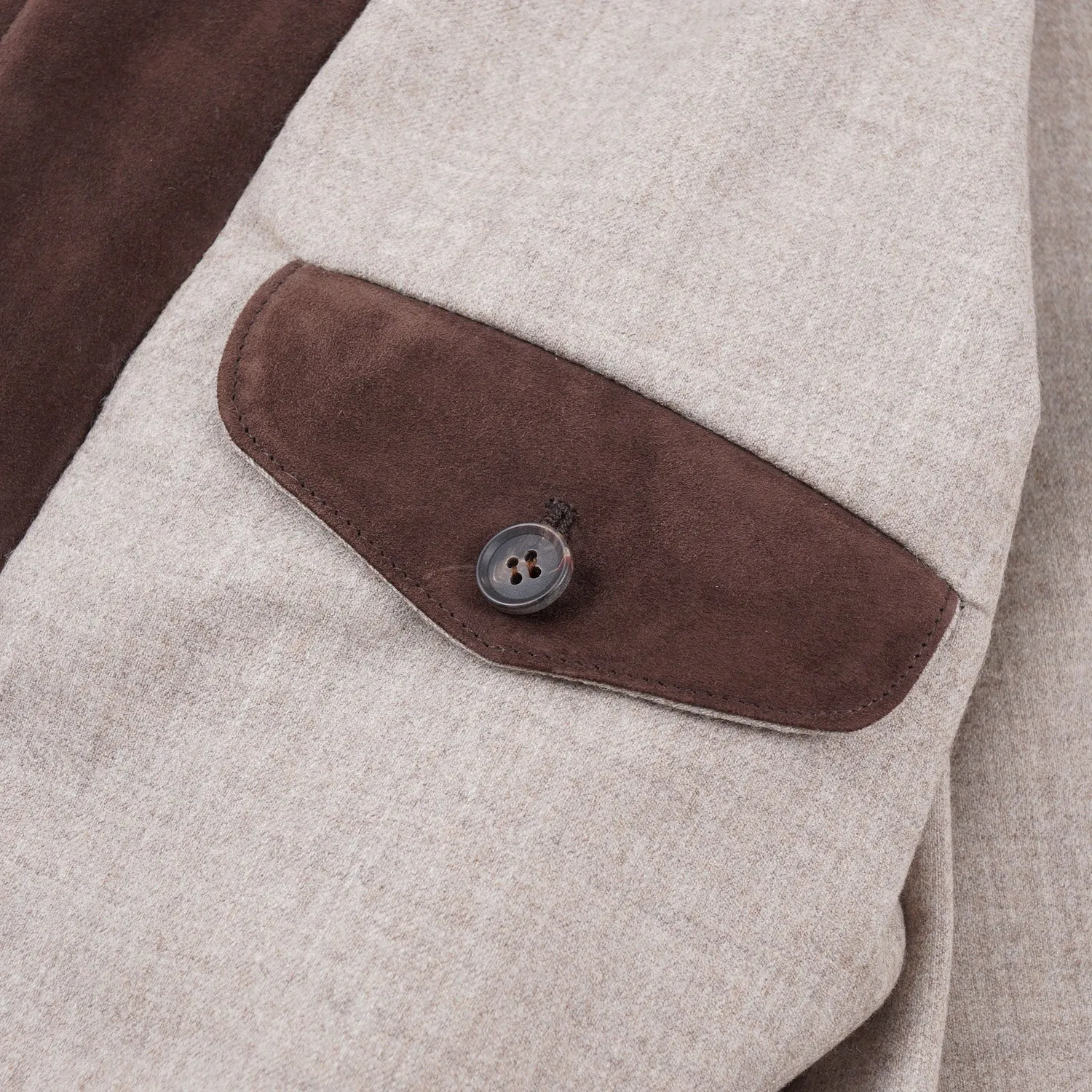 Rifugio Wool-Lined Suede Bomber Jacket