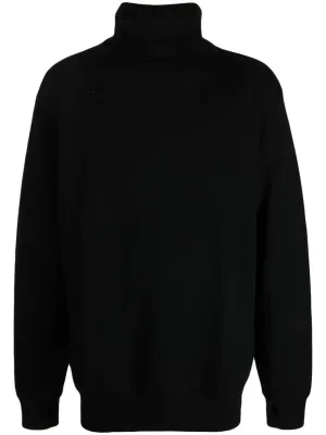 Roll-Neck Merino Wool Jumper